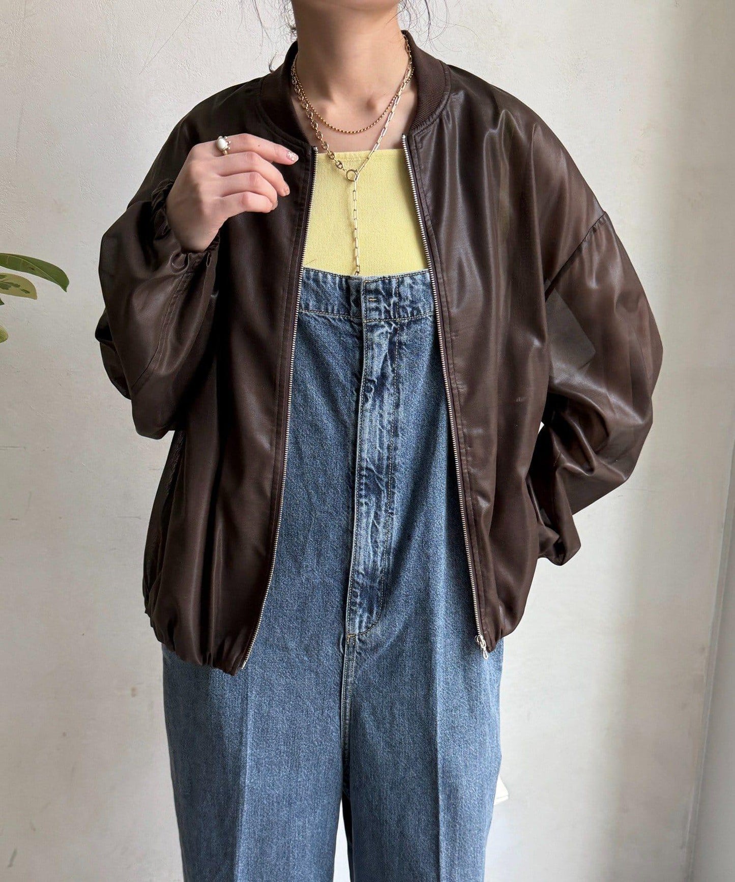 透紗短夾克
