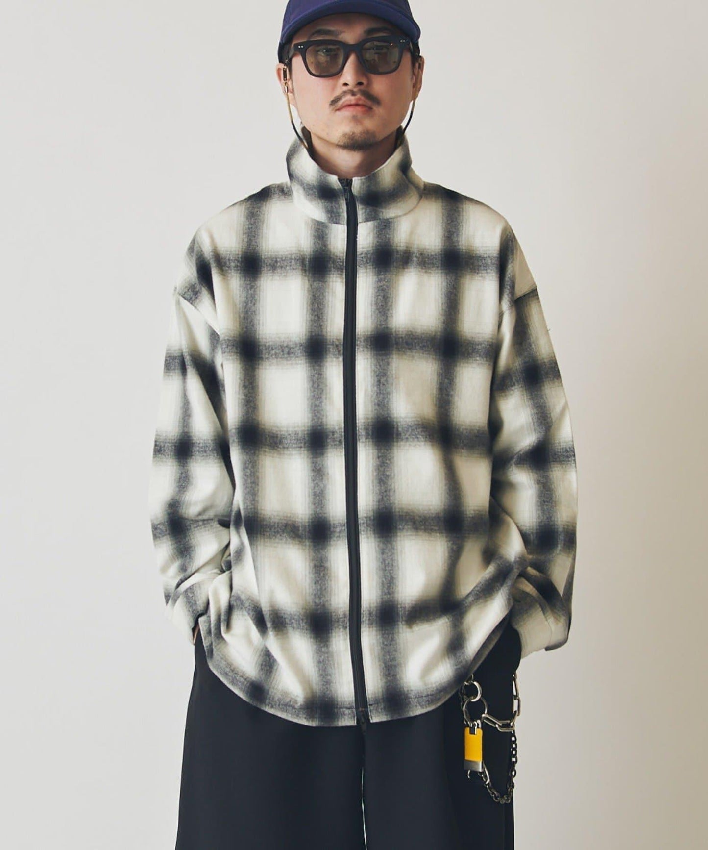 CHEMISE 立領 漸變 襯衫夾克