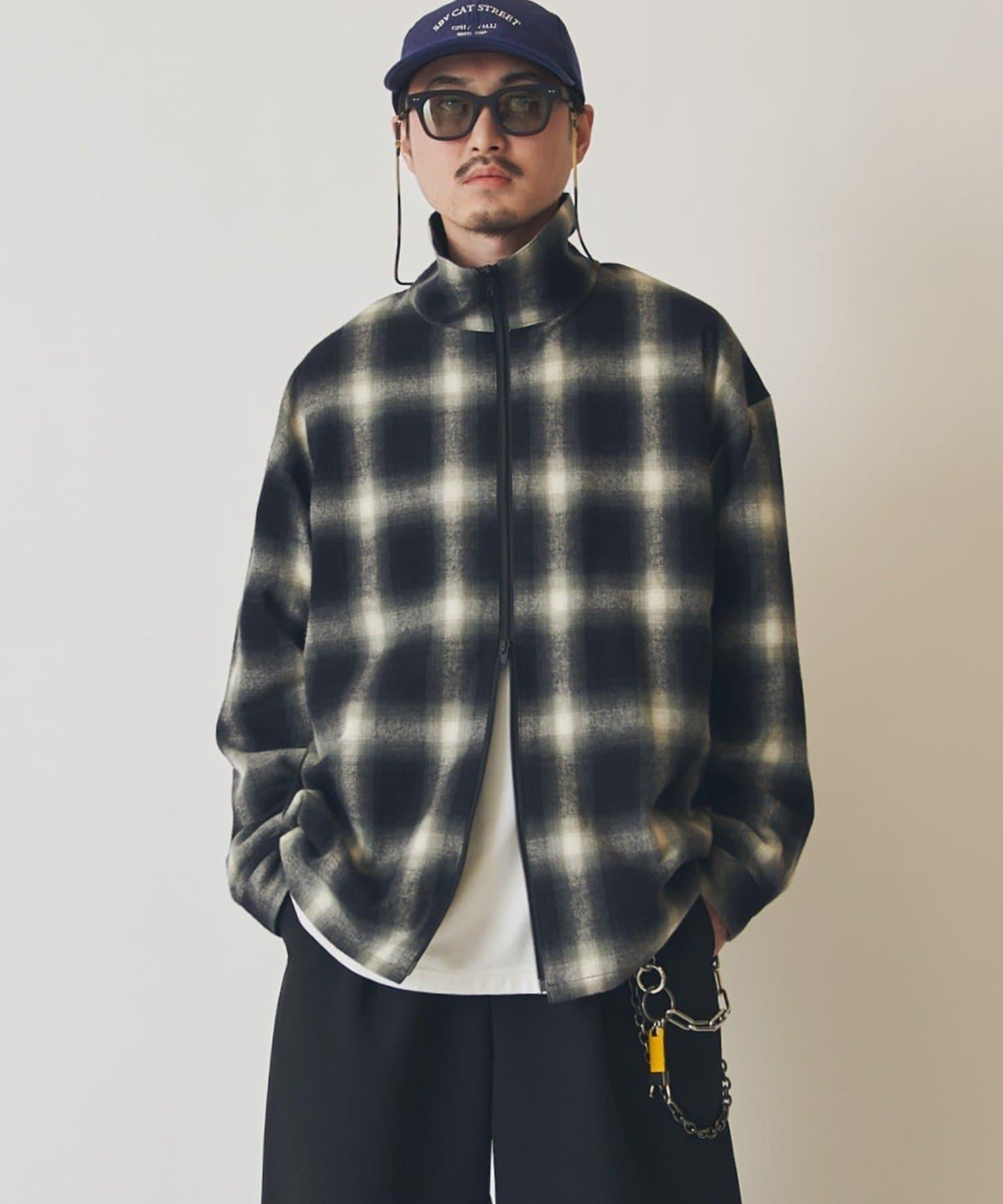 CHEMISE 立領 漸變 襯衫夾克