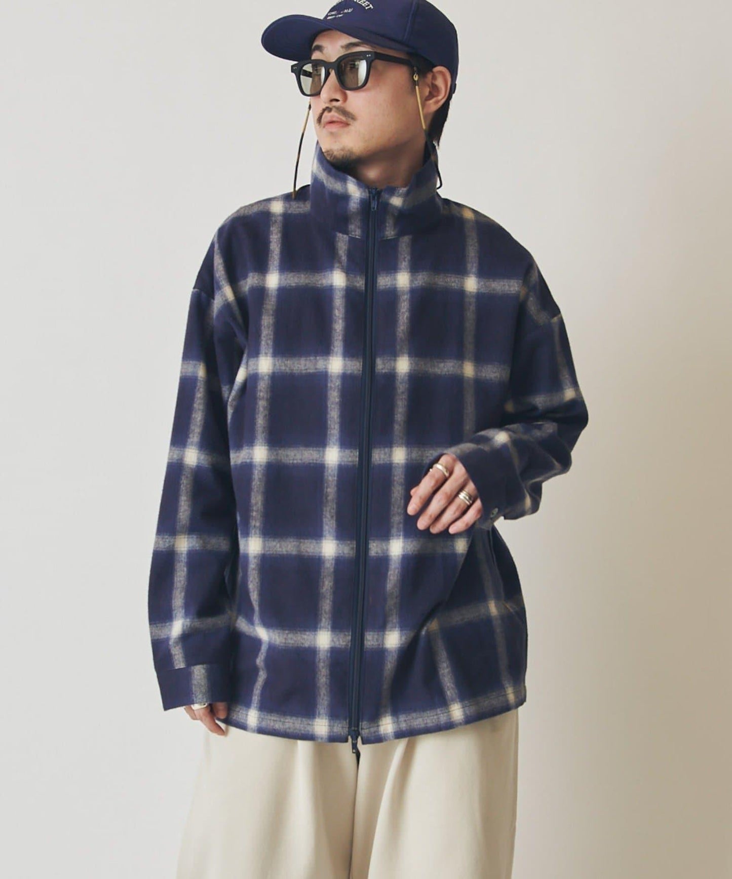 CHEMISE 立領 漸變 襯衫夾克