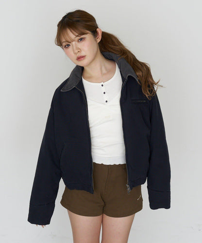 RAY CASSIN 亨利領疊穿風格 披裹設計 吊帶背心