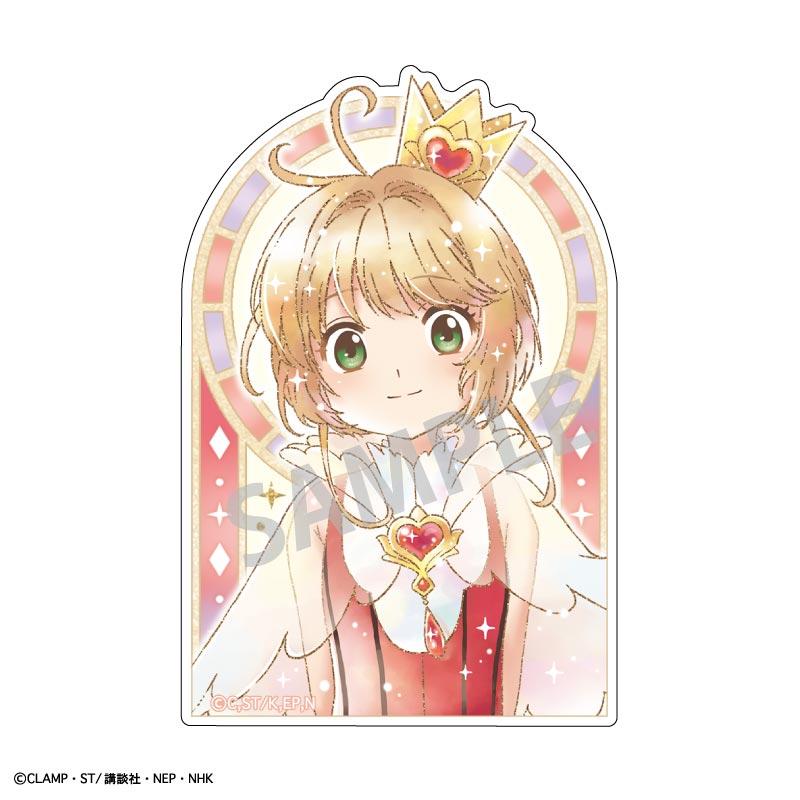 《魔卡少女櫻》 クリアカード編（魔卡少女櫻 透明牌篇） 木之本桜B 迷你裝飾貼紙 カミアニTOUCH