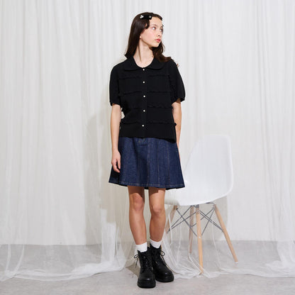 AMI 蕾絲開衫