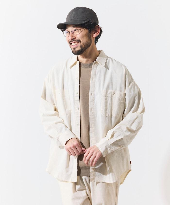 聯名 尚佈雷寬鬆工裝 長袖襯衫
