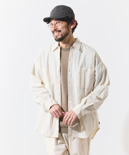 聯名 尚佈雷寬鬆工裝 長袖襯衫