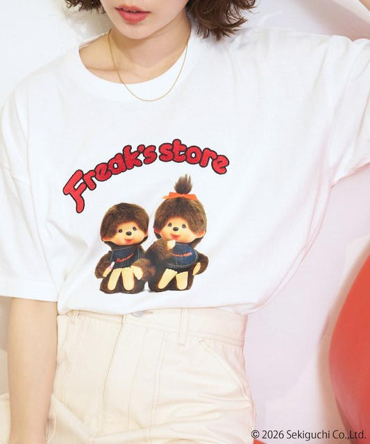 FREAK'S STORE モンチッチ（蒙奇奇） 刺繡 T恤