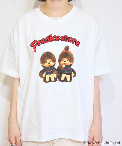 FREAK'S STORE モンチッチ（蒙奇奇） 刺繡 T恤