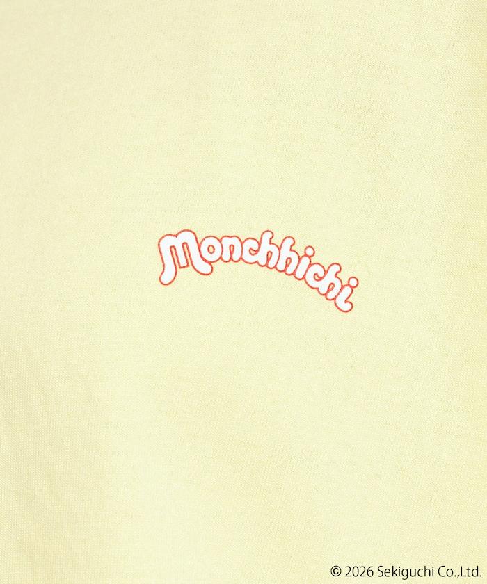 モンチッチ（蒙奇奇） 刺繡印花散點 T恤