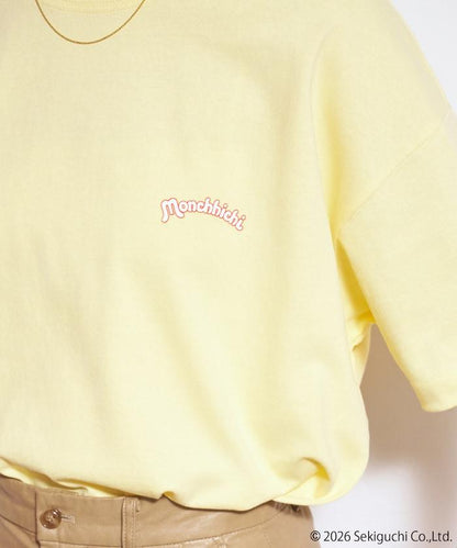 モンチッチ（蒙奇奇） 刺繡印花散點 T恤
