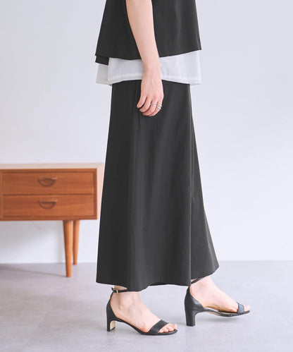 亞麻 裙褲