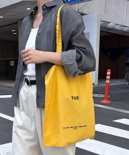 7デイズ 帆布托特包