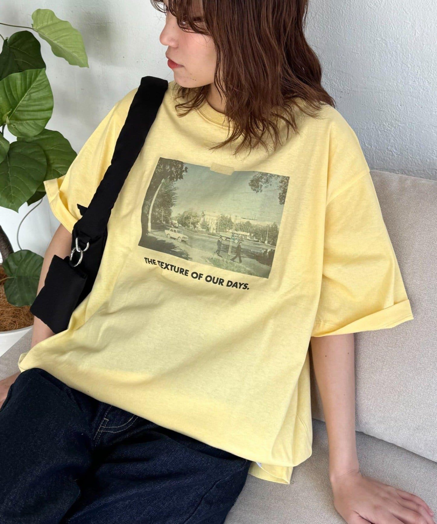 VINTAGE 混合照片印花T恤