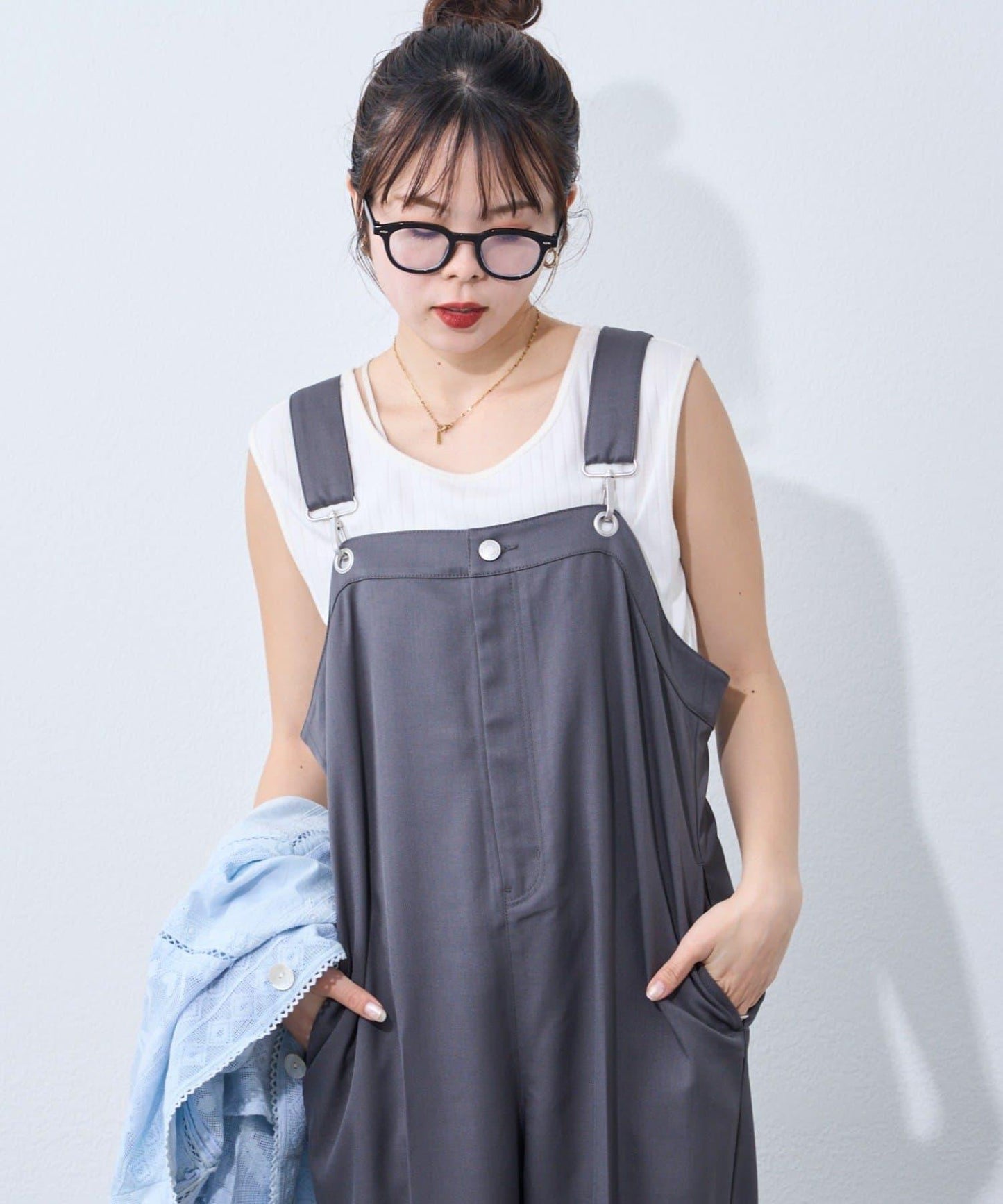 willow 西裝揹帶褲