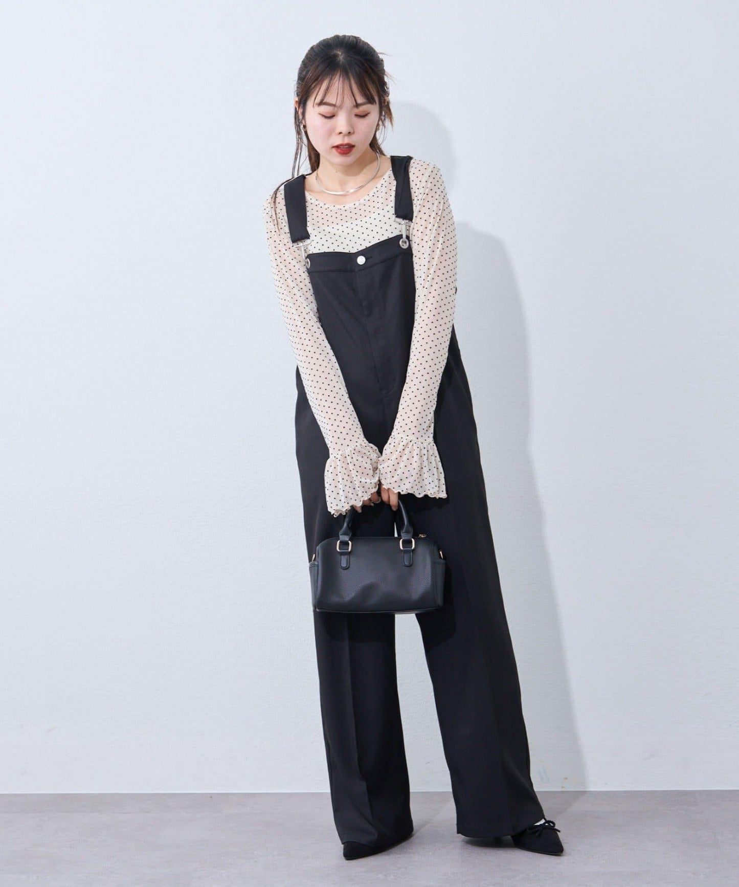 willow 西裝揹帶褲