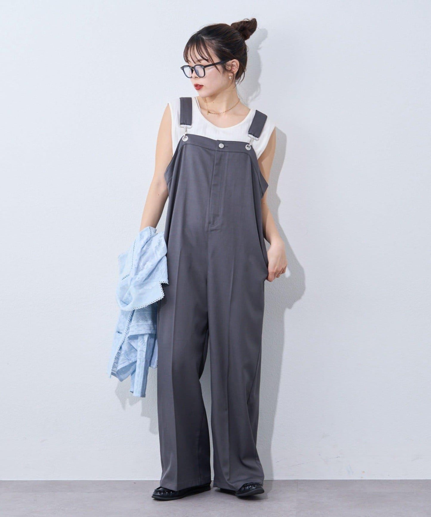 willow 西裝揹帶褲
