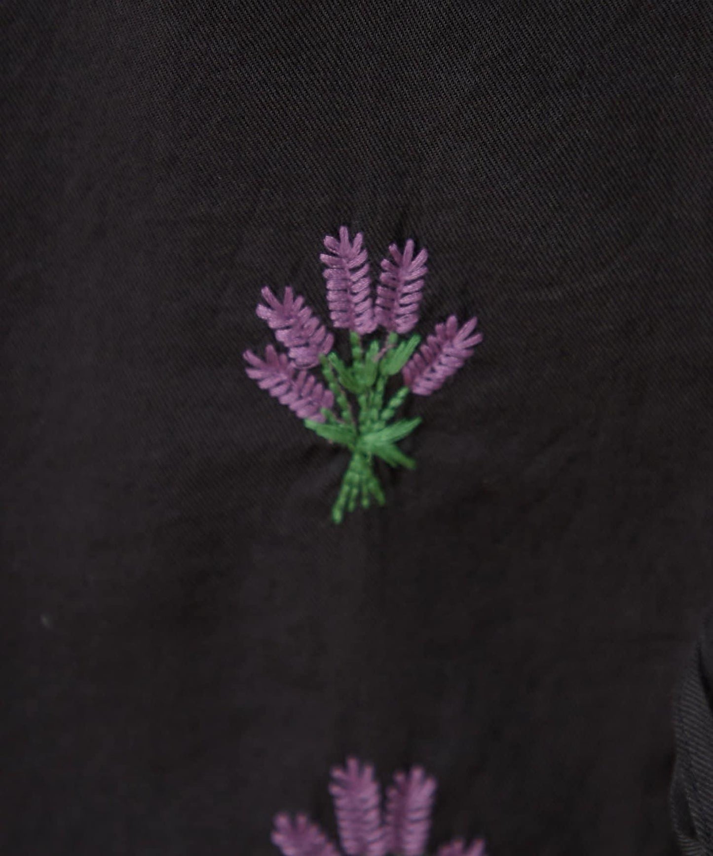 willow 波浪側邊刺繡 褲子