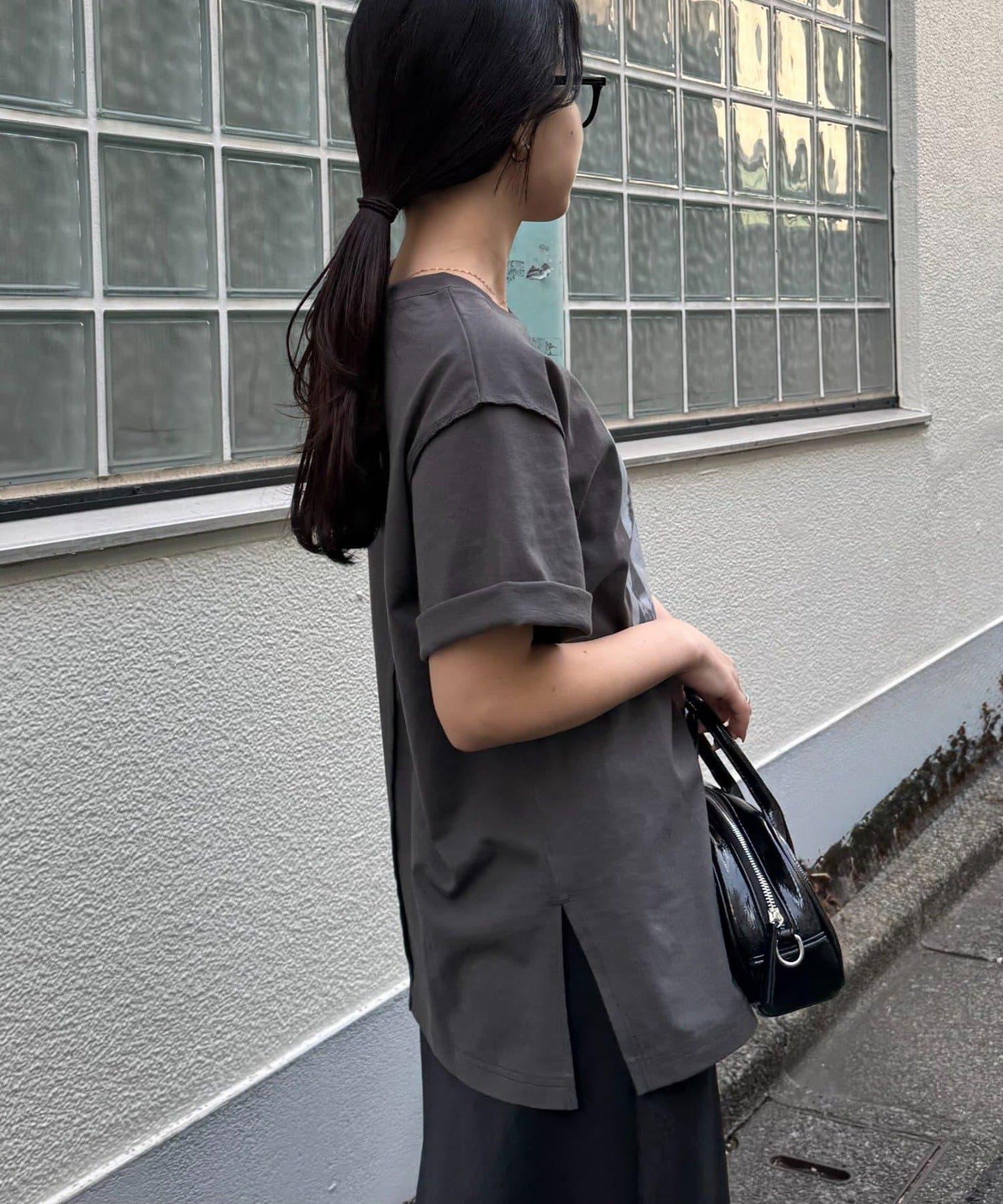 狗狗拼貼照片印花 短袖 Tee T恤