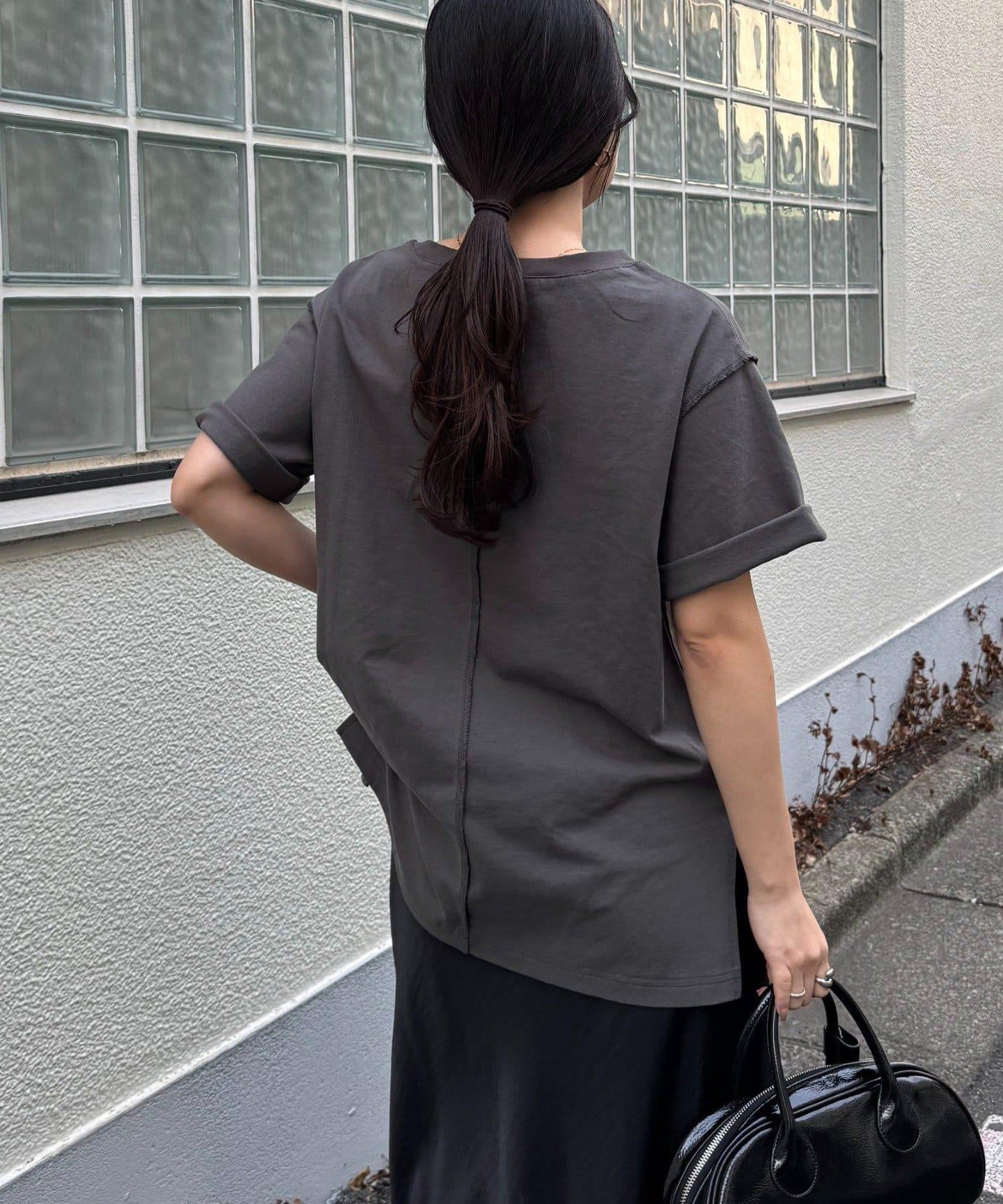 狗狗拼貼照片印花 短袖 Tee T恤