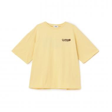 100%棉 五分袖 圖案印花 T恤