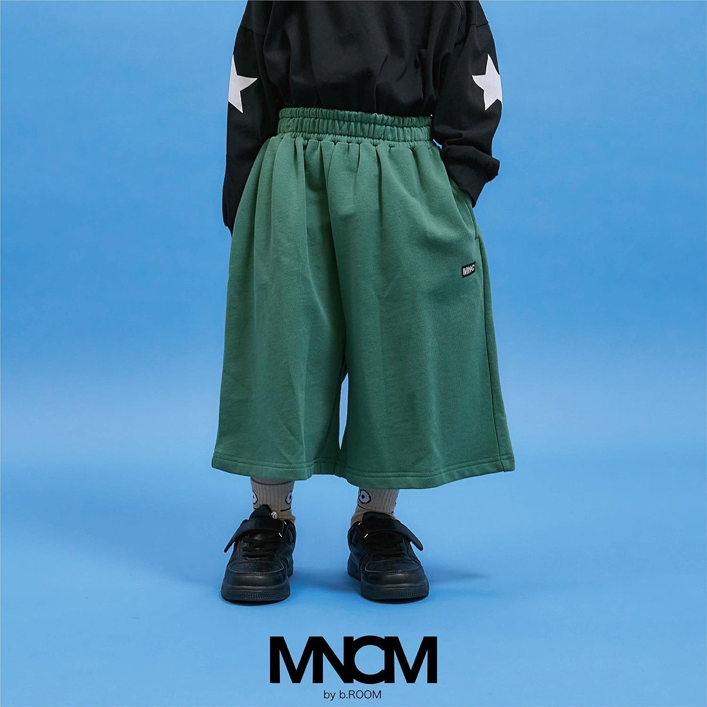 八分長闊腿衛褲 MNCM款