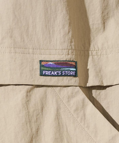 FREAK'S STORE OUTDOORS 防潑水防花粉 可收納 連帽戶外夾克
