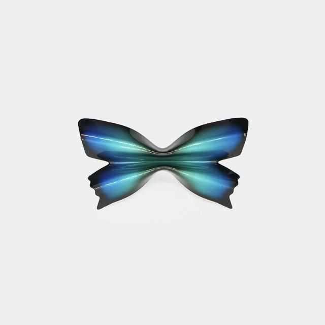 【板金加工】日青工業 蝶ネクタイ Metal Butterfly パピリオユリシス