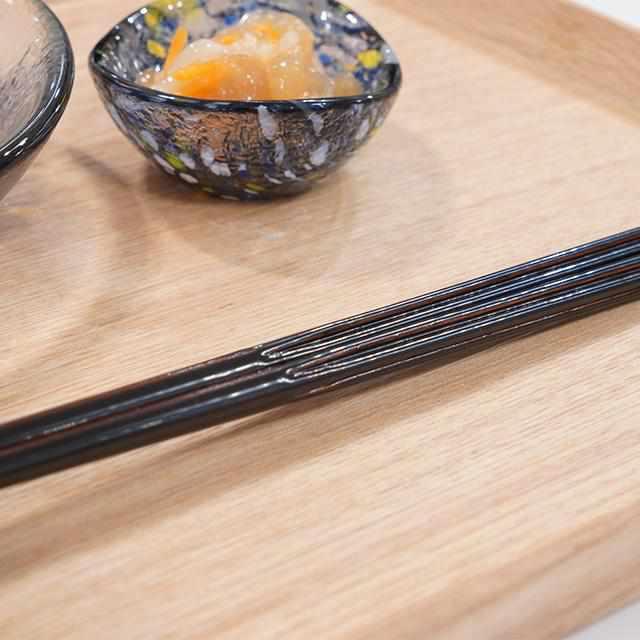 【箸】モダン hanataba urushi 黒 | 若狭の塗箸 | 箸蔵まつかん