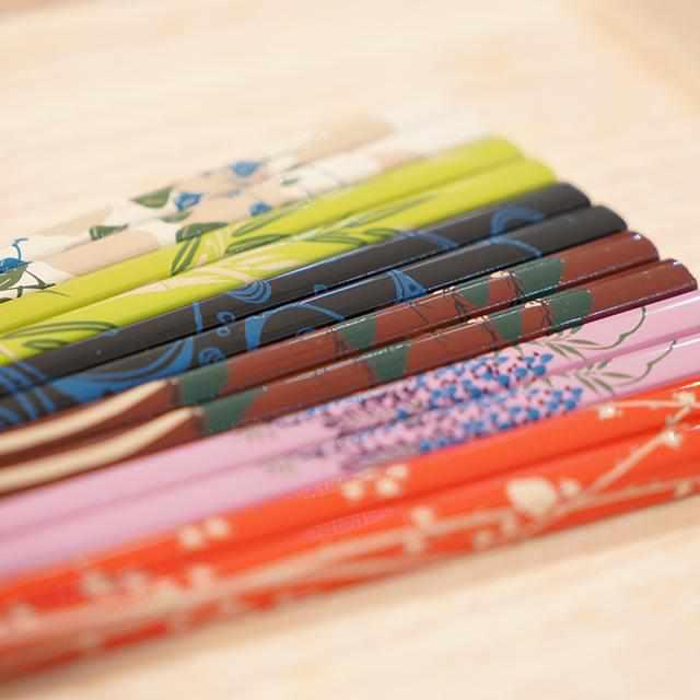 【箸】琳派×輪島塗 竹 | 若狭塗 | 箸蔵まつかん