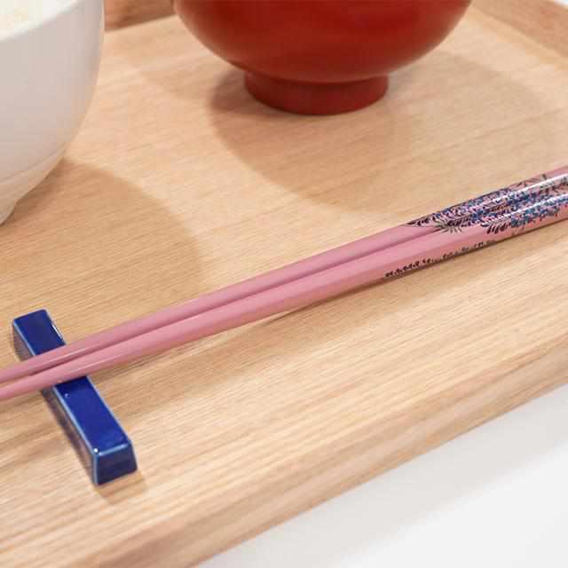 【箸】琳派×輪島塗 藤 | 若狭塗 | 箸蔵まつかん
