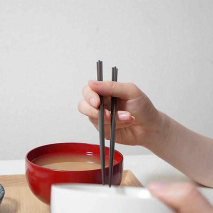 【箸】モダン hanataba urushi 黒 | 若狭の塗箸 | 箸蔵まつかん