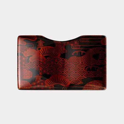 【カードケース】土直漆器 うるしの名刺入れ VYAC CARD CASE 日本庭園 | 越前漆器 | 匠市