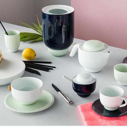 【有田焼】2016/ ポーリーン デルトゥア 花瓶 L (ホワイト-ホワイト-レッド)