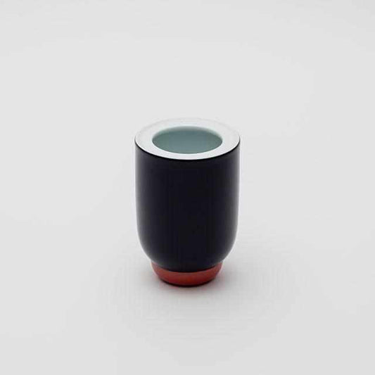 【有田焼】2016/ ポーリーン デルトゥア 花瓶 S (ホワイト-ダークブルー-レッド)