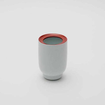 【有田焼】2016/ ポーリーン デルトゥア 花瓶 S (レッド-ホワイト-ホワイト)