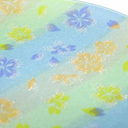 【お皿】 ORI-ZARA (桜) ブルー 5点セット|西陣織