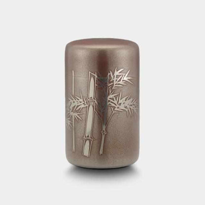 【茶壷】朱竹 | 大阪浪華錫器