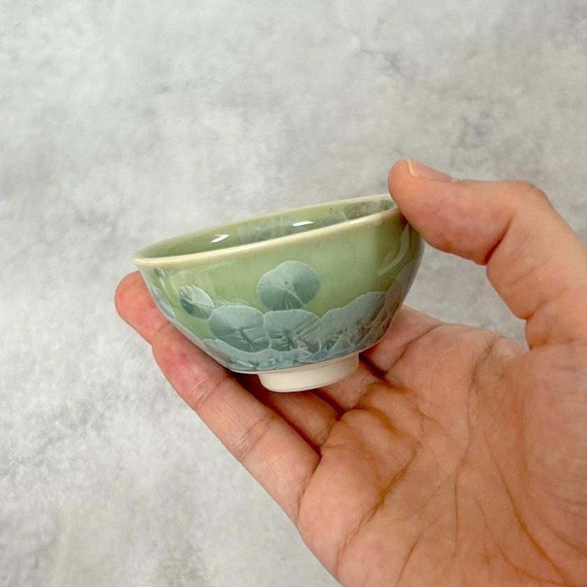 【ぐい吞5点セット】花結晶 | 京焼-清水焼 | 陶葊