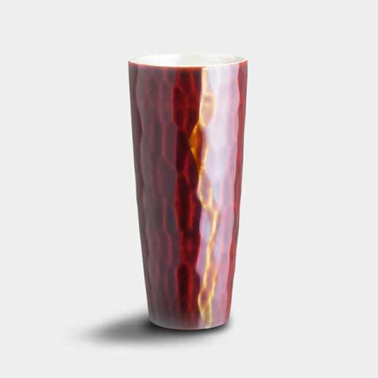 【カップ】越前仕上げ 白檀 ジエロ 赤 | 大阪浪華錫器