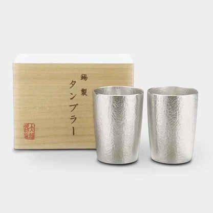 【タンブラー】 ベルク ペア (小) | 大阪浪華錫器
