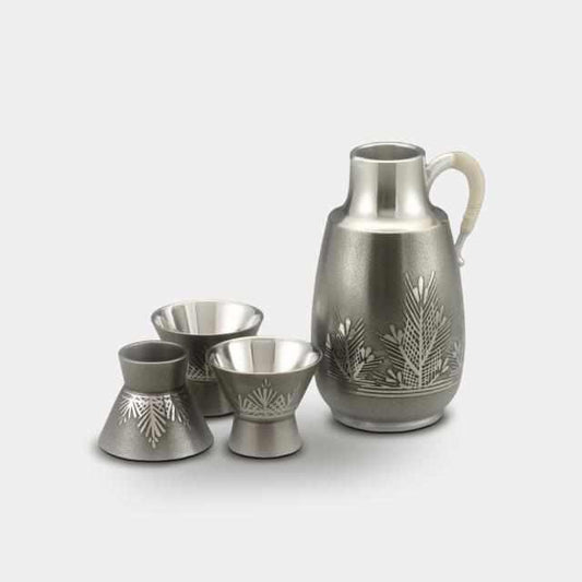 【小酒器】羽衣(足付) | 大阪浪華錫器
