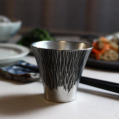 富士山系列 酒杯 大阪浪華錫器