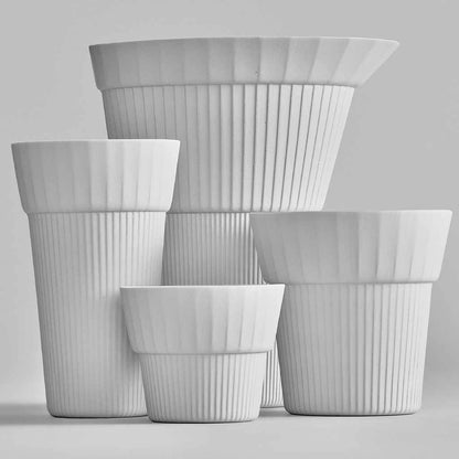 【有田焼】UTSUÀ カップ 4点セット マットホワイト