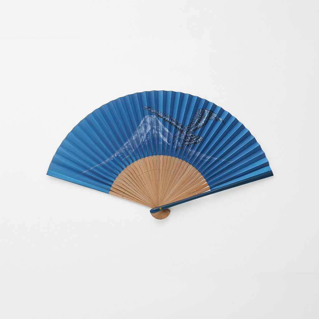 【扇子】男物 紙扇 富士鷹 | 京扇子 | 大西常商店