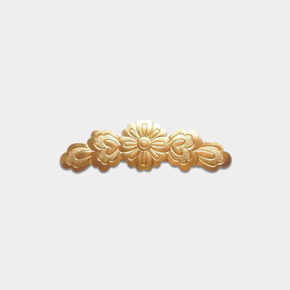 【バレッタ】宝相華打出 ゴールド | 尾張仏具