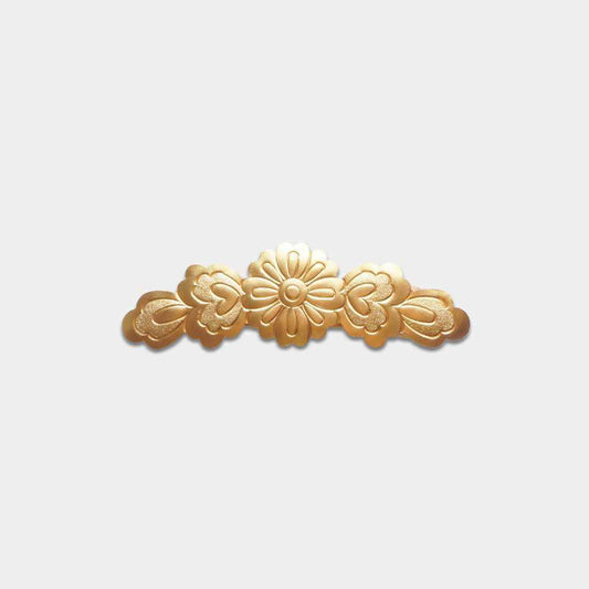 【バレッタ】宝相華打出 ゴールド | 尾張仏具