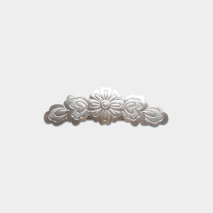 【バレッタ】宝相華打出 シルバー | 尾張仏具