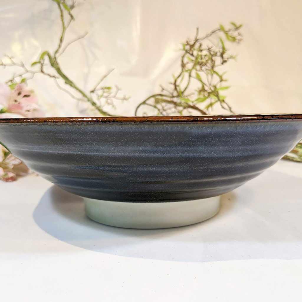 【美濃焼】マルモ加藤陶器 おふけ花唐草 8.0めん鉢