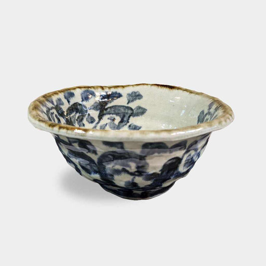 【美濃焼】マルモ加藤陶器 タコ唐草 変形5.5丼