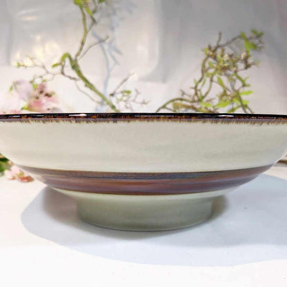 【美濃焼】マルモ加藤陶器 琉球るり唐草 8.0めん鉢