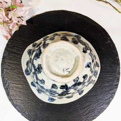 【美濃焼】マルモ加藤陶器 タコ唐草 変形5.5丼